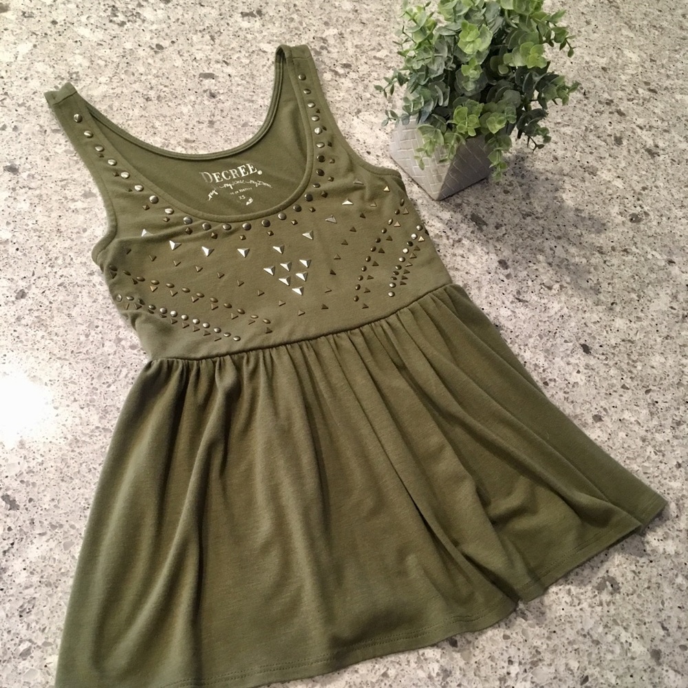 Olive /army green tank top